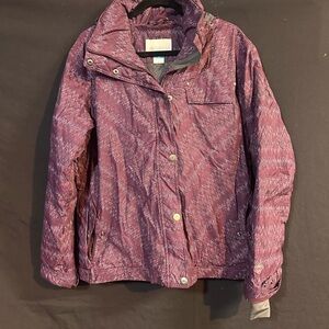 Columbia Women's Zigzag Patterned Ski Jacket